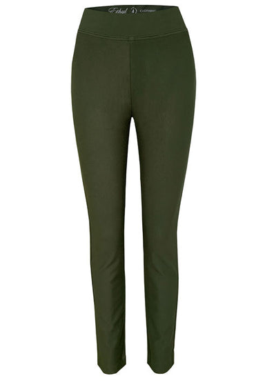 Olive Green 28" Ponte Pant