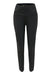 Black Wrap Waist Ponte Leggings