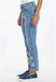 Pull On Floral Emboidered Jeans