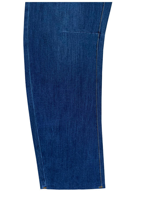 Drawstring Barrel Leg Jeans