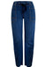 Drawstring Barrel Leg Jeans
