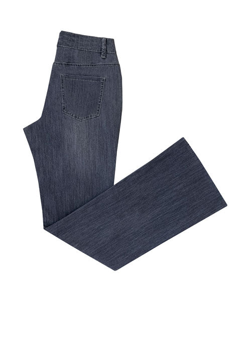 Grey Button Detail Jeans