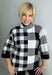 Black & White Check Sweater
