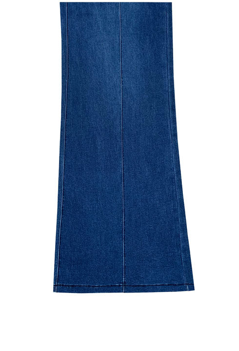 Pull On Wide Legs Medium Wash