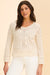 Ivory Pointelle Sweater