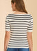 Black & White Boatneck Striped Sweater