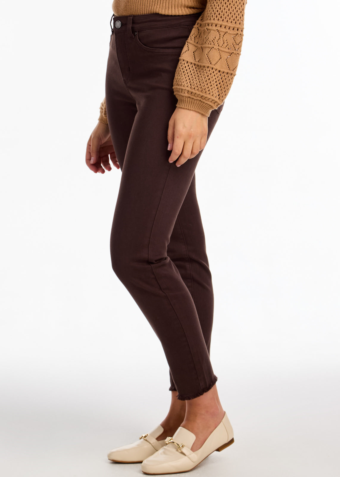 Olivia Slim Ankle Brown