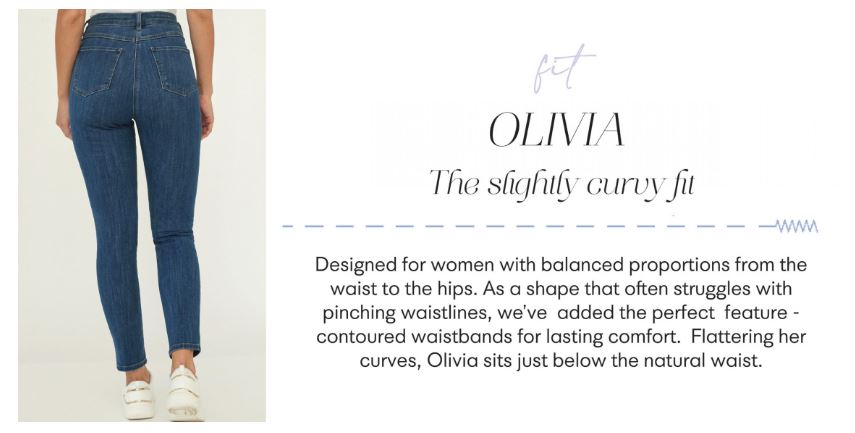 Olivia Slim Ankle Brown