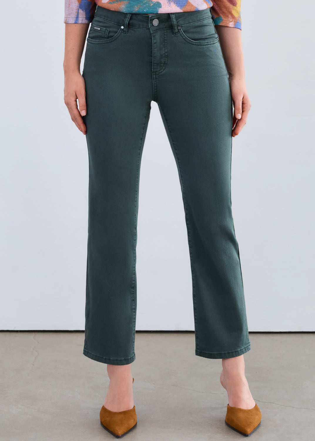 Spruce Olivia Ankle Boot Denim Jeans