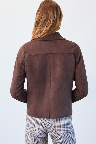 Brown Ultra Suede Jacket