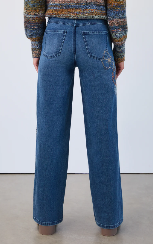 Christina Floral Denim