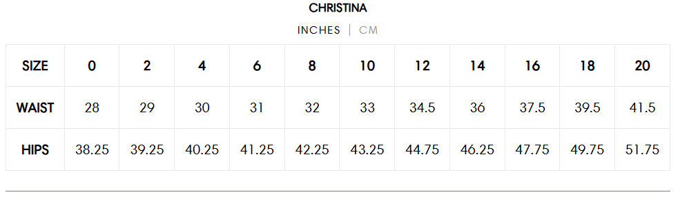 Christina Floral Denim