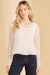 White Long Sleeve BubbleTop