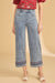 Red, White, & Blue Embroidered Jeans