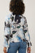 FDJ Bow Back Floral Top | Embroidered Collar | Artist Print | Viscose Jersey