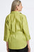 Chartreuse Avery Stretch Matte Sateen Blouse