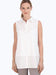 Sasha White Sleeveless Layering Tunic