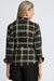 Black & Gold Plaid Salina Blouse