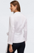 White Salina Stretch Matte Sateen Shirt