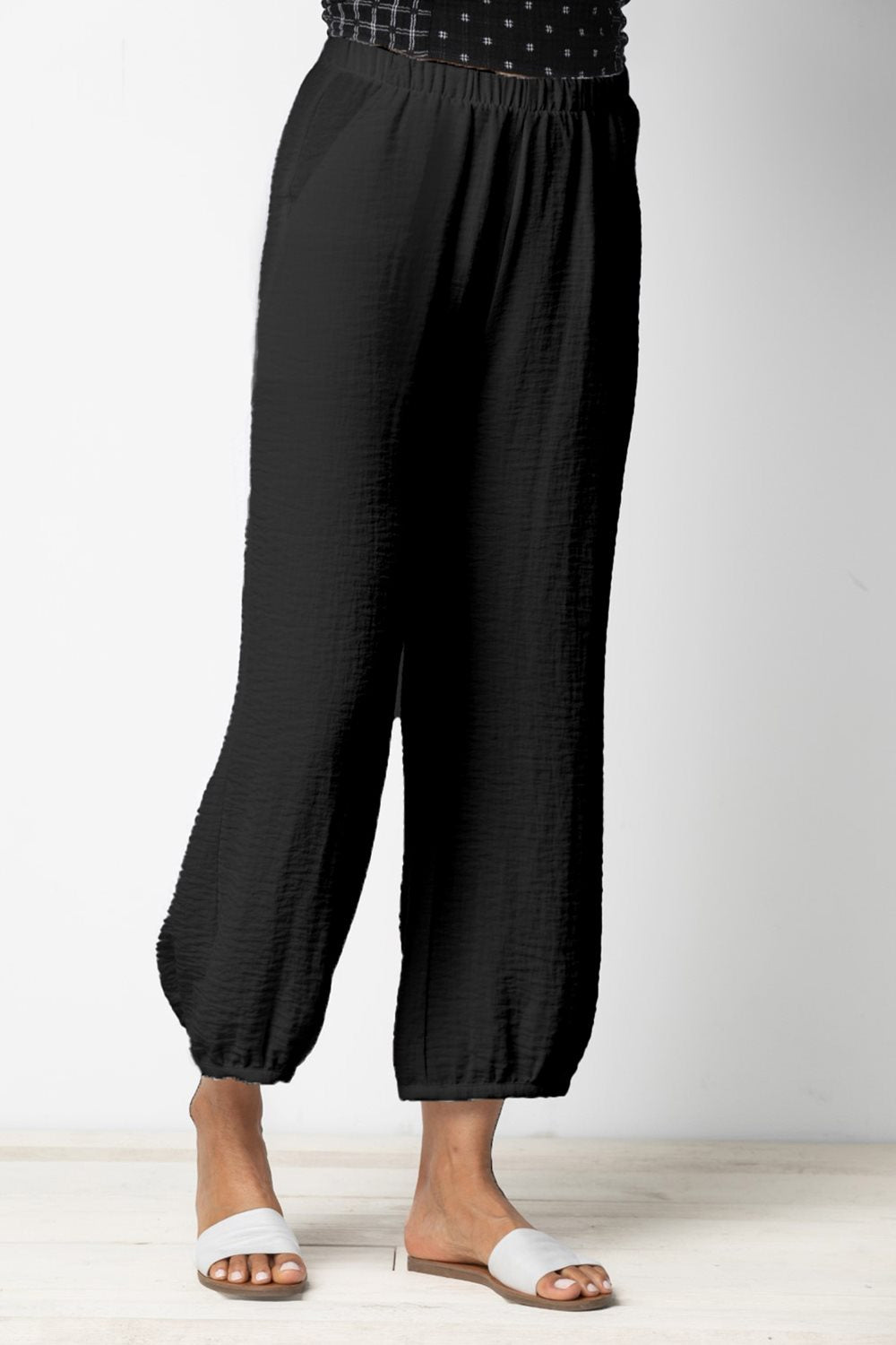 Navy Lantern Pant