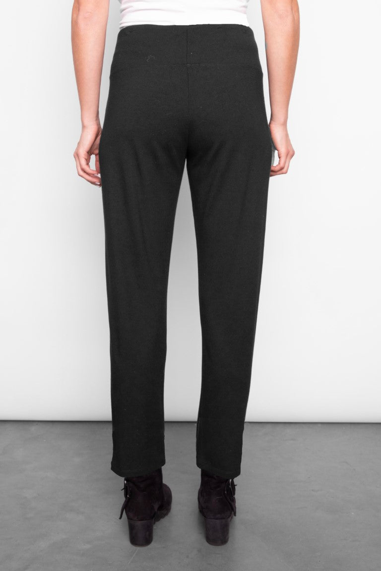 Black Core Travel Straight Pant