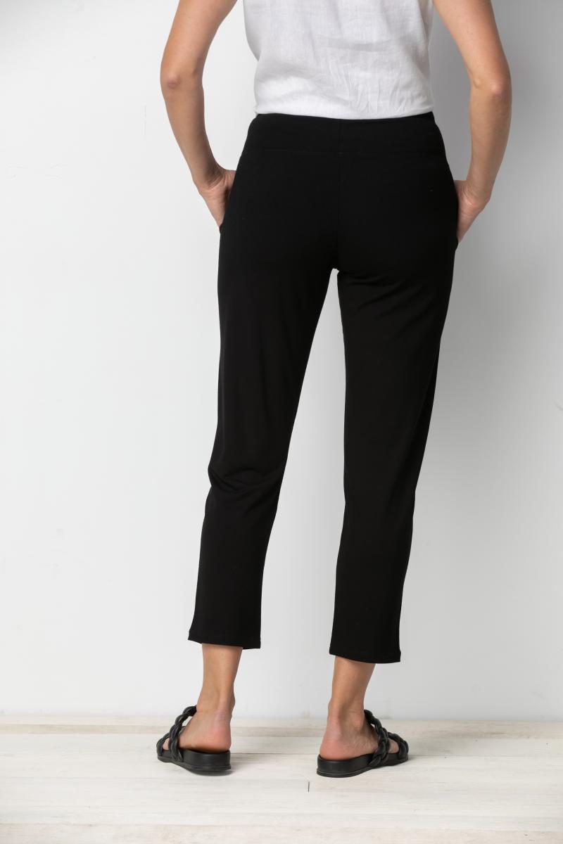 Black Core Travel Straight Pant