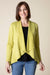 Pear Drape Front Jacket