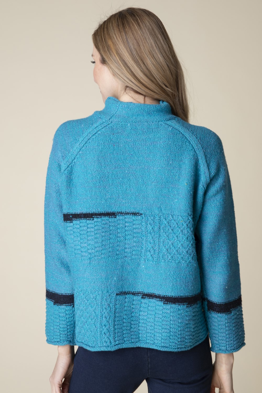 Capri Mixed Cable Stitch Pullover