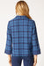 Navy Mixed Plaid Pocket Shirt