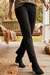 Habitat Luxe Ponte Pull-On Pants — Black
