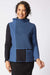 Blue Stripes Color Blocked Pullover