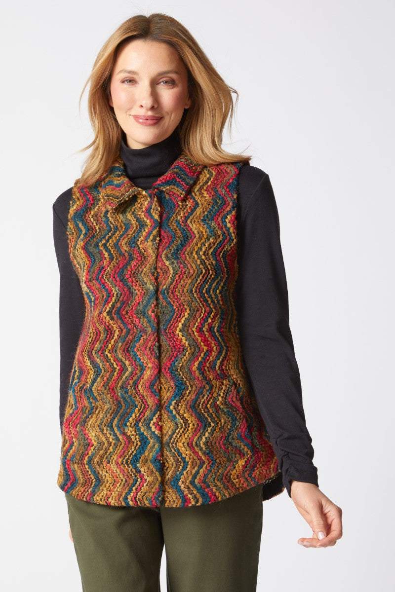 Fall Colors Tapestry Vest