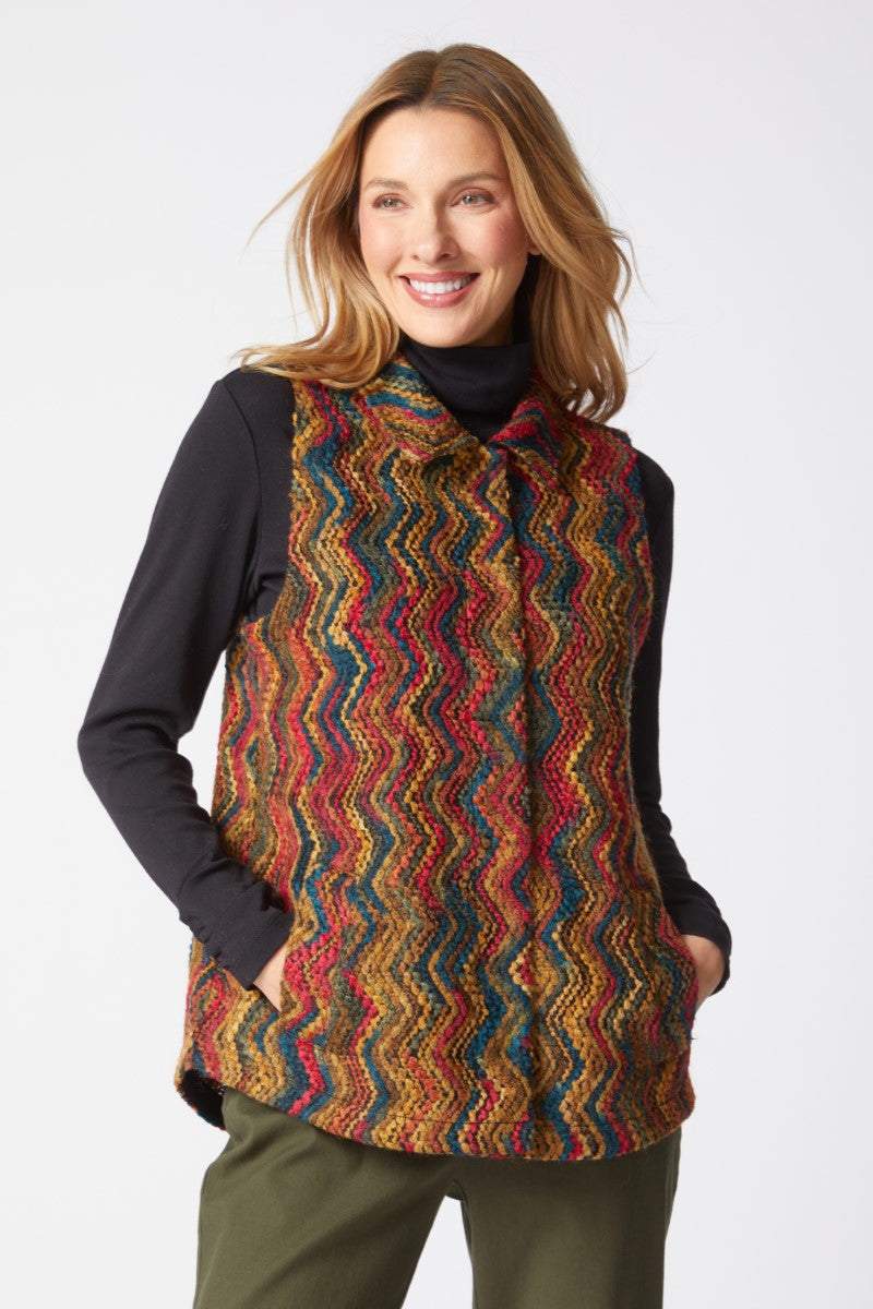 Fall Colors Tapestry Vest
