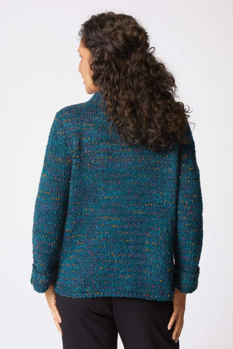 Juniper Confetti Funnel Neck