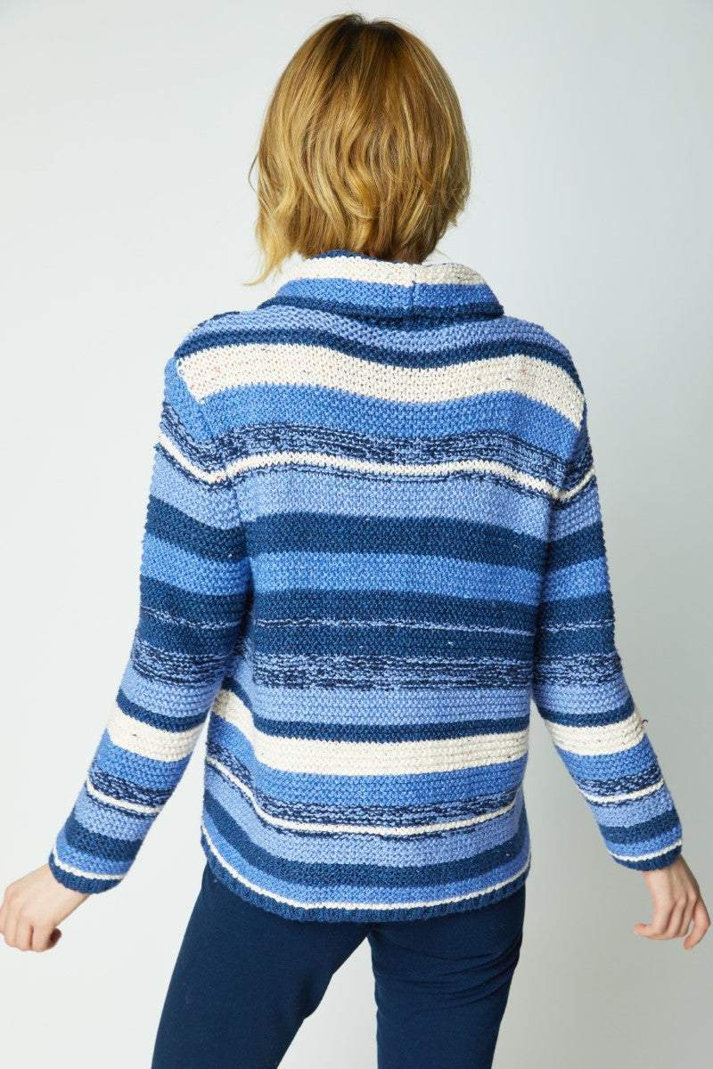 Blue Striped Pullover