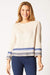 Ivory Striped Pullover