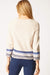 Ivory Striped Pullover