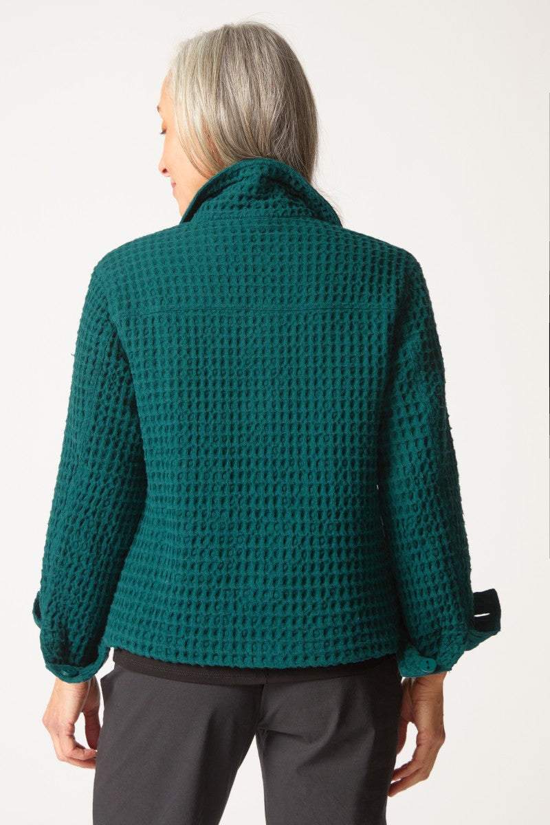 Juniper Honeycomb Shacket