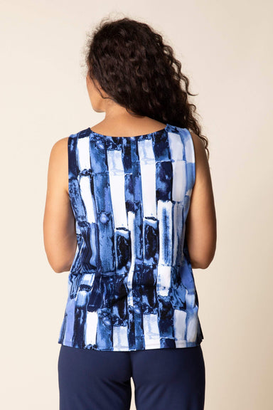 Midnight Brush Stroke Easy Tank