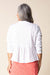 White Sunburst Knit Cardi