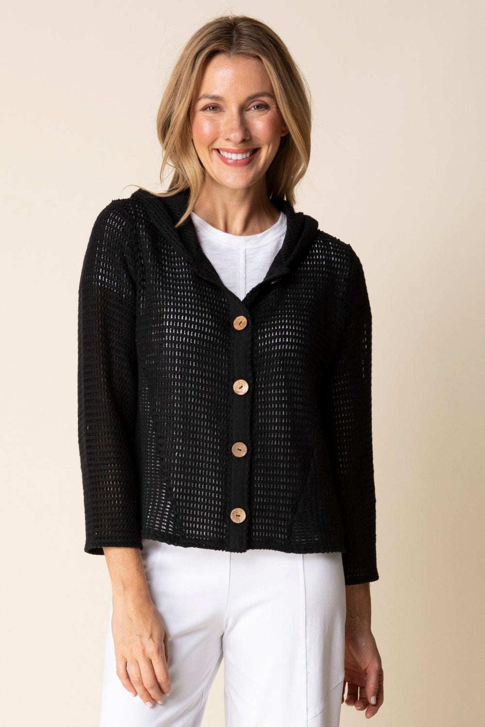 Black Summer Breeze Cardi