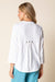White Pleat Back Jacket
