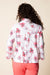 Coral Crinkle Wildflowers Swing Jacket