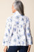 Indigo Crinkle Wildflowers Swing Jacket
