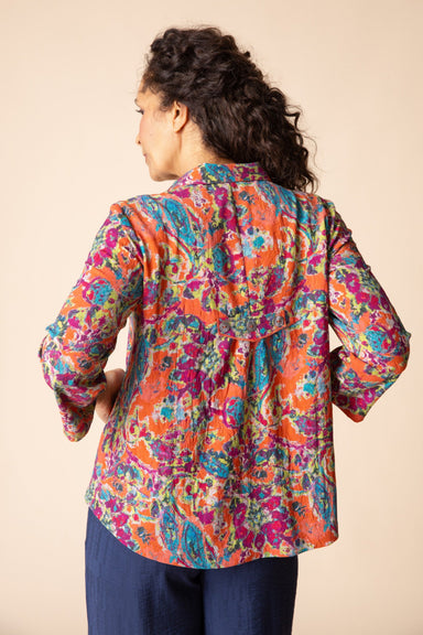 Habitat Sienna Floral Pleat Back Jacket — Exclusive Paisley Print