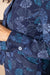 Habitat Crinkle Crepe Scattered Leaves Shirt Jacket