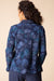 Habitat Crinkle Crepe Scattered Leaves Shirt Jacket