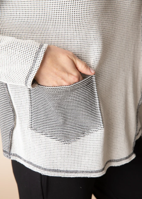 Habitat Inside Out Pullover — Winter White