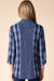 Habitat Plaid Boyfriend Shirt — Navy