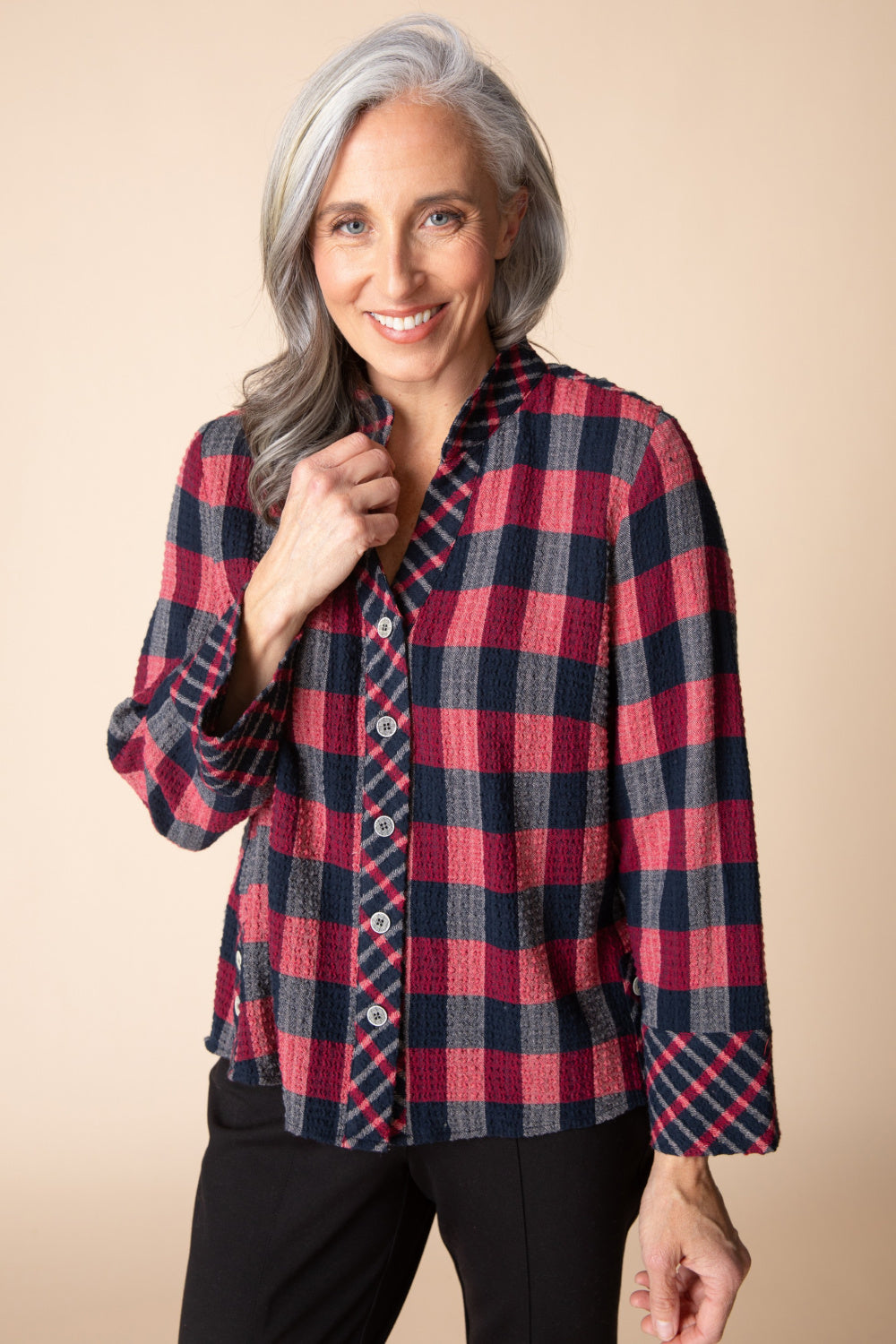 Habitat Plaid Shirt — Red